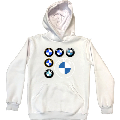 Unisex Hoodie - BMW logo evolution - Mfest