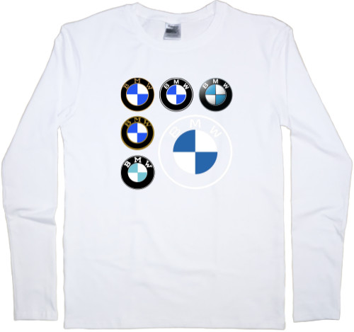 Men's Longsleeve Shirt - BMW logo evolution - Mfest