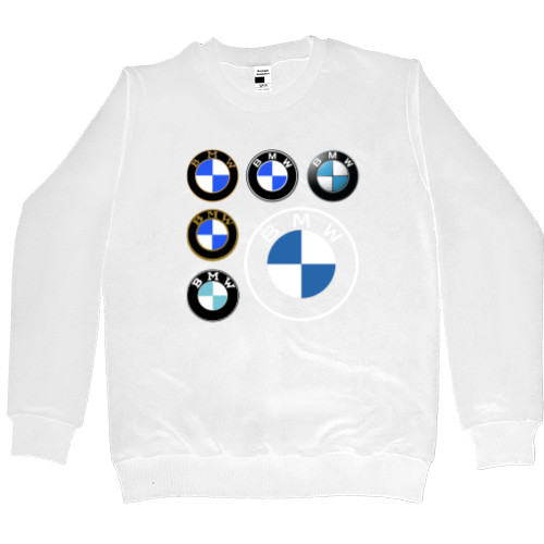 Men’s Premium Sweatshirt - BMW logo evolution - Mfest