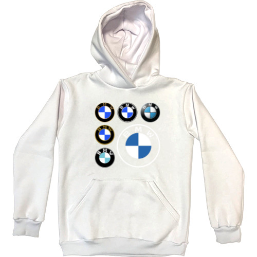 Kids' Premium Hoodie - BMW logo evolution - Mfest