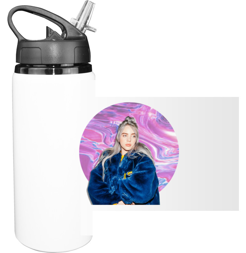 Sport Water Bottle - Billie Eilish 5 - Mfest