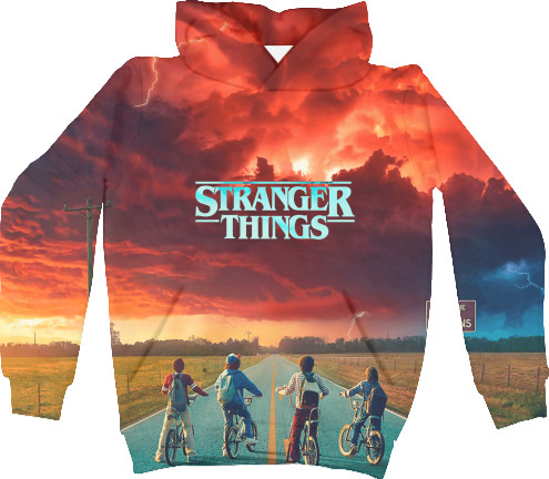 Худі 3D Дитяче - Stranger things 11 - Mfest