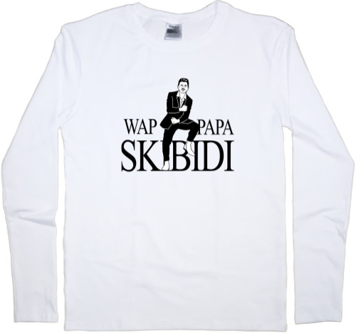 Kids' Longsleeve Shirt - Skibidi - Mfest