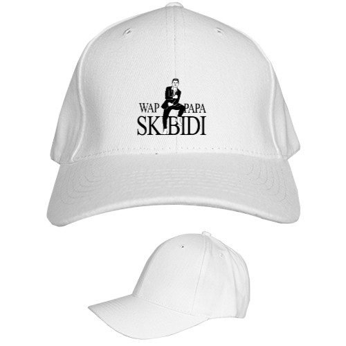 Kids' Baseball Cap 6-panel - Skibidi - Mfest