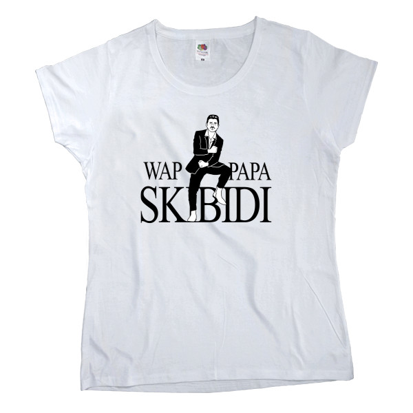 Women's T-shirt Fruit of the loom - Skibidi - Mfest