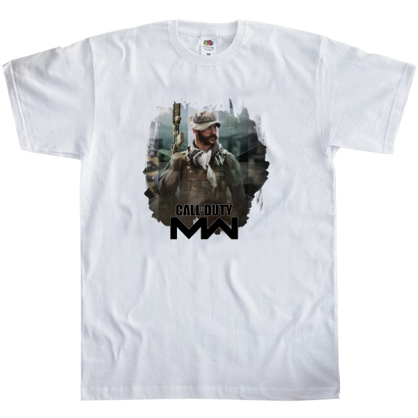 Kids' T-Shirt Fruit of the loom - Call of Duty: Modern warfare 2 - Mfest