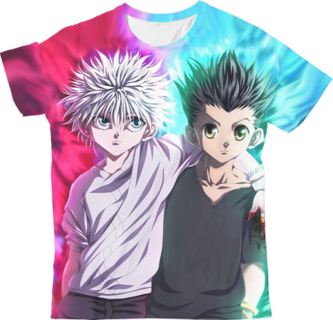 Kids' T-Shirt 3D - Hunter × Hunter / Охотник х Охотник - Mfest