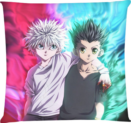 Подушка квадратная - Hunter × Hunter / Охотник х Охотник - Mfest