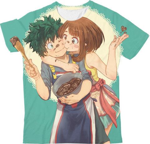 Kids' T-Shirt 3D - Моя геройская академия /Boku no Hero Academia 2 - Mfest