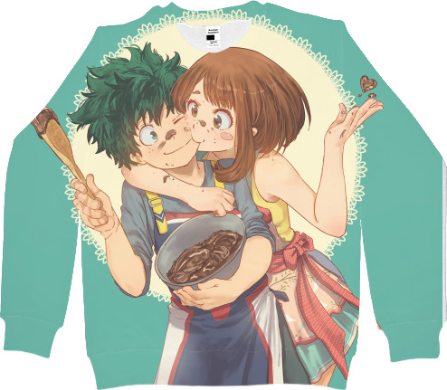 Men's Sweatshirt 3D - Моя геройская академия /Boku no Hero Academia 2 - Mfest