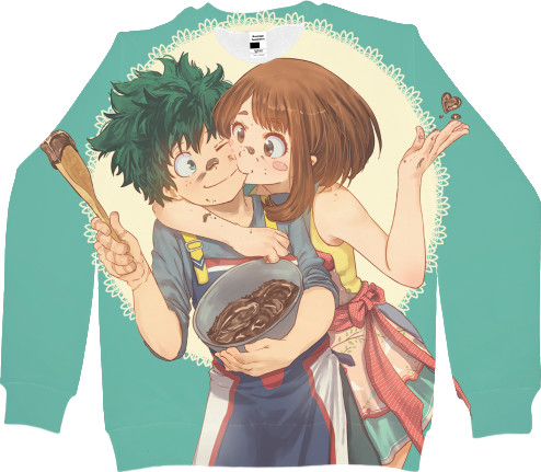 Women's Sweatshirt 3D - Моя геройская академия /Boku no Hero Academia 2 - Mfest