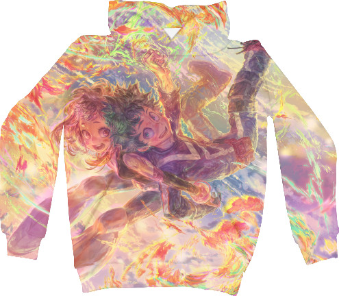 Unisex Hoodie 3D - Моя геройская академия /Boku no Hero Academia - Mfest