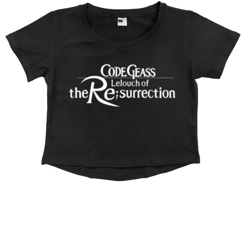 Kids' Premium Cropped T-Shirt - Code Geass / Код Гиас 2 - Mfest