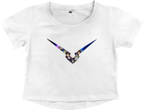 Women's Cropped Premium T-Shirt - Code Geass / Код Гиас - Mfest