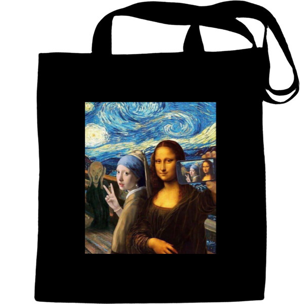 Tote Bag - Мона Лиза Селфи - Mfest