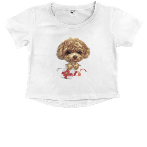 Kids' Premium Cropped T-Shirt - Мальтипу - Mfest