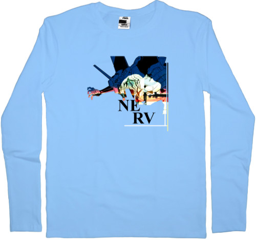 Men's Longsleeve Shirt - Evangelion / Евангелион 7 - Mfest