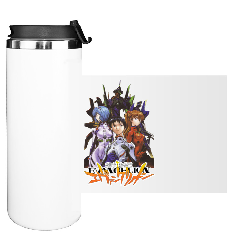 Water Bottle on Tumbler - Evangelion / Евангелион 6 - Mfest