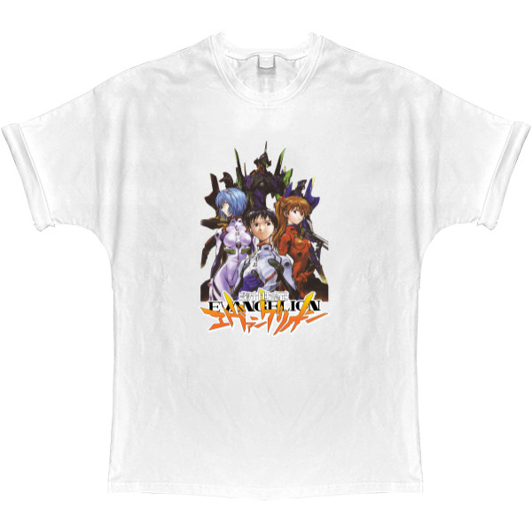 T-shirt Oversize - Evangelion / Евангелион 6 - Mfest