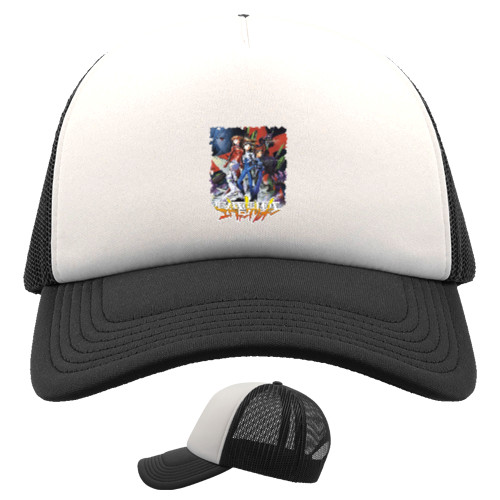 Kids' Trucker Cap - Evangelion / Евангелион 5 - Mfest