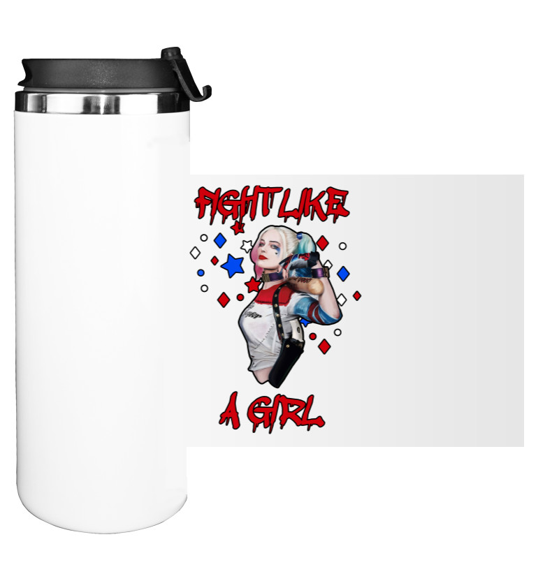 Water Bottle on Tumbler - Харли Квинн / Harley Quinn 4 - Mfest