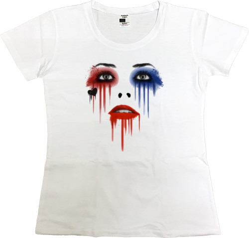 Women's Premium T-Shirt - Харли Квинн / Harley Quinn 3 - Mfest