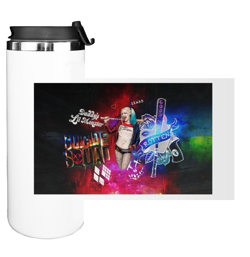 Water Bottle on Tumbler - Харли Квинн / Harley Quinn 2 - Mfest