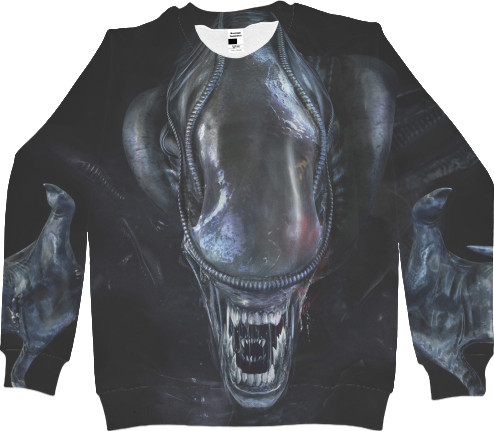 Men's Sweatshirt 3D - Чужой - Mfest