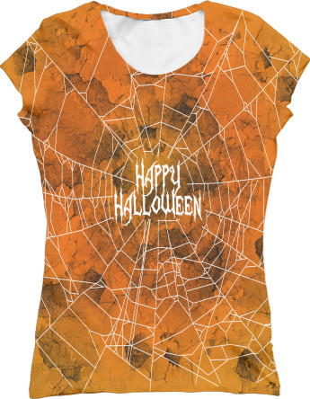 Women's T-Shirt 3D - Halloween / Хэллоуин 3 - Mfest