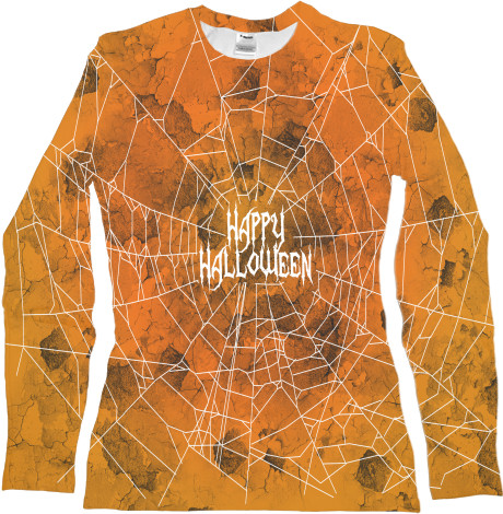 Women's Longsleeve Shirt 3D - Halloween / Хэллоуин 3 - Mfest