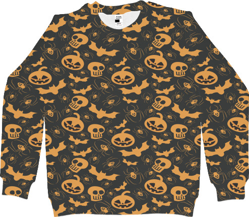 Men's Sweatshirt 3D - Halloween / Хэллоуин - Mfest