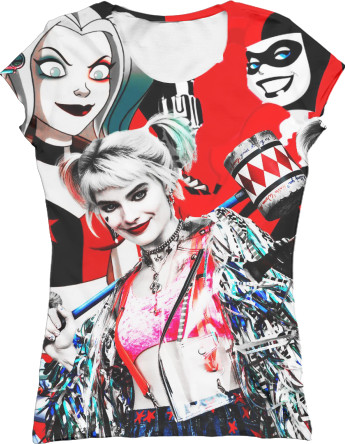 Women's T-Shirt 3D - Харли Квинн / Harley Quinn - Mfest