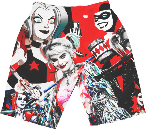 Men's Shorts 3D - Харли Квинн / Harley Quinn - Mfest