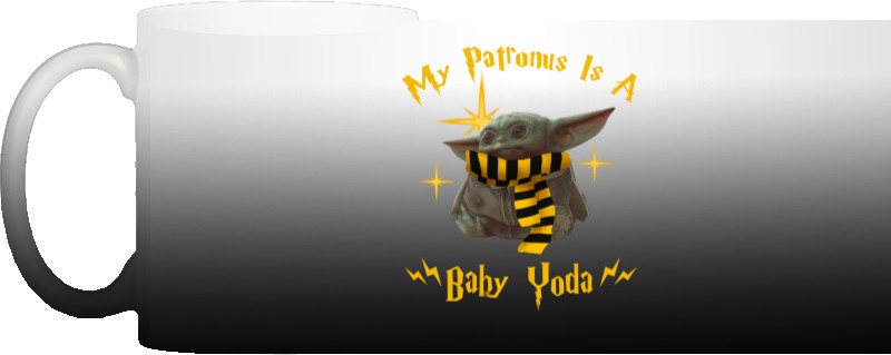 Чашка Хамелеон - Patronus Baby Yoda - Mfest