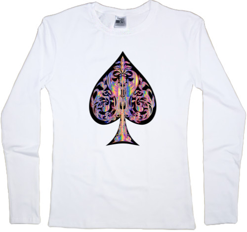 Women's Longsleeve Shirt - Ace of Spades - Mfest