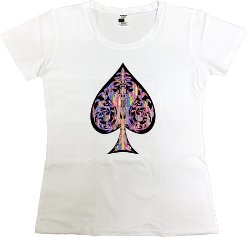 Women's Premium T-Shirt - Ace of Spades - Mfest