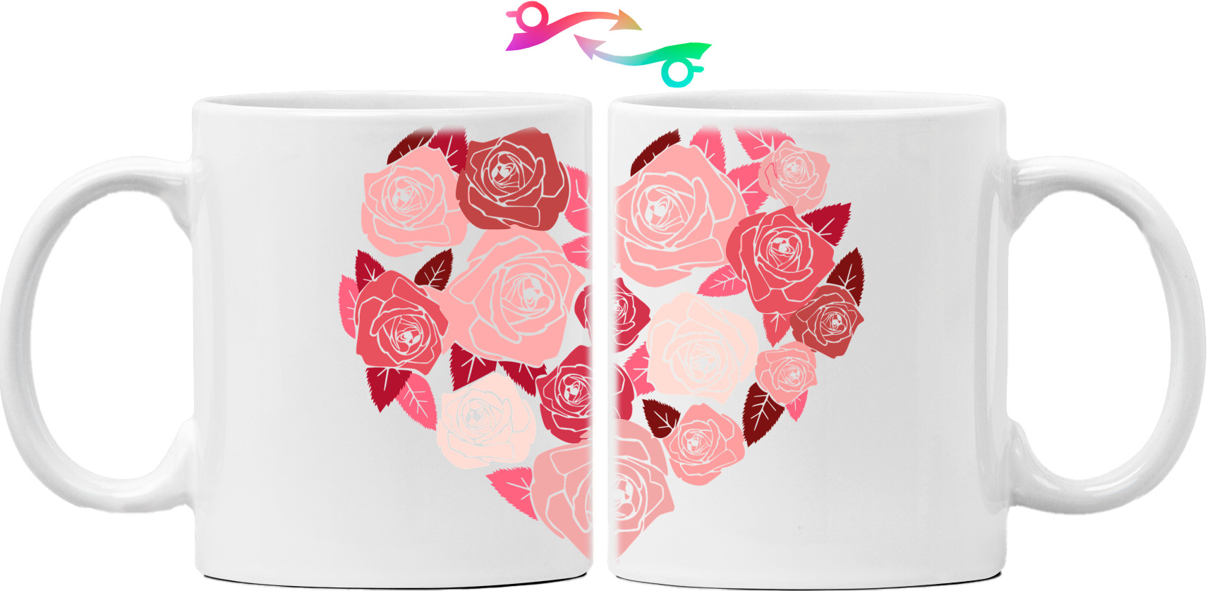 Mug - Heart of roses - Mfest