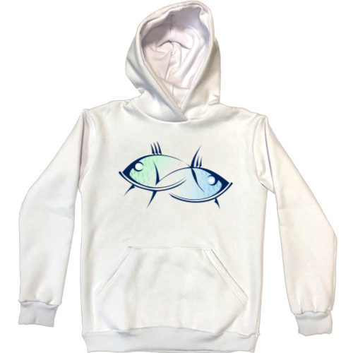 Unisex Hoodie - Fish. Zodiac sign - Mfest