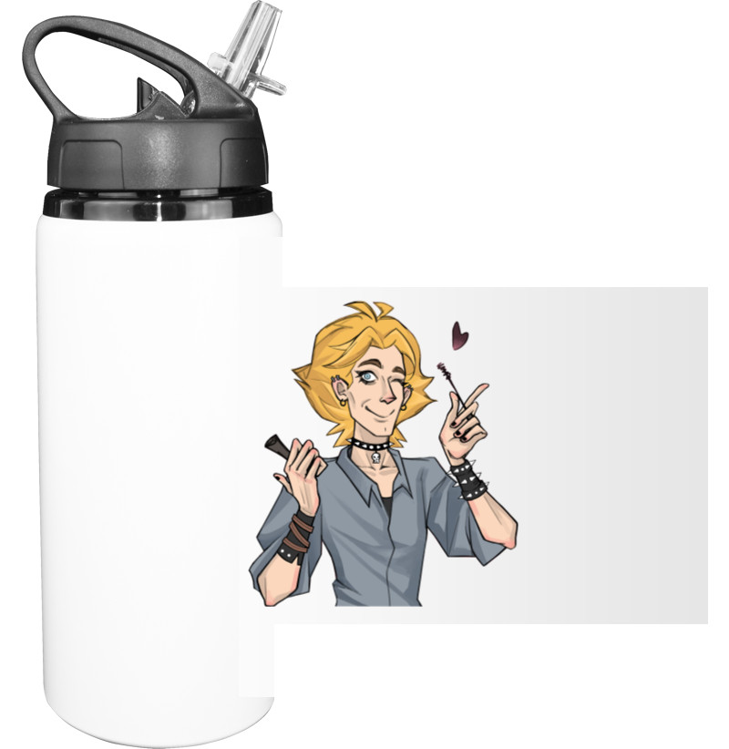 Sport Water Bottle - metal family - Mfest