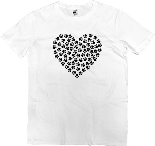 Men’s Premium T-Shirt - cat paws - Mfest