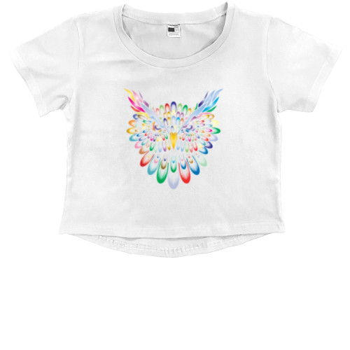 Kids' Premium Cropped T-Shirt - keen eye - Mfest