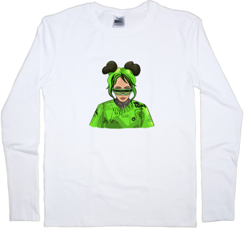 Men's Longsleeve Shirt - Billie Eilish 3 - Mfest