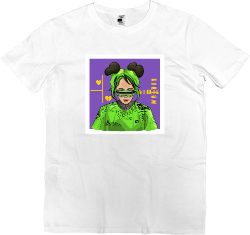 Men’s Premium T-Shirt - Billie Eilish 2 - Mfest