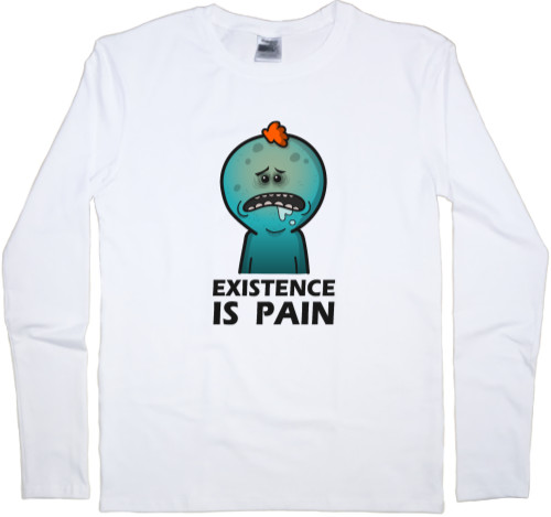 Kids' Longsleeve Shirt - Mr. Meeseeks - Mfest