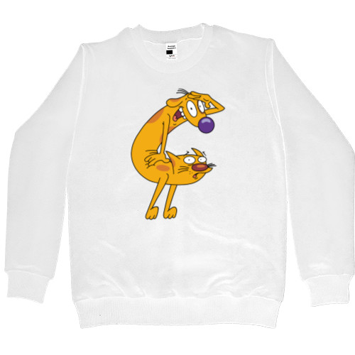 Men’s Premium Sweatshirt - Catdog (CatDog) - Mfest