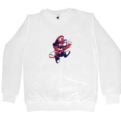 Mario - Kids' Premium Sweatshirt - super mario - Mfest