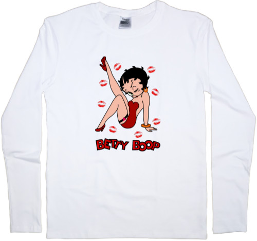 Футболка з Довгим Рукавом Чоловіча - BETTY BOOP - Mfest