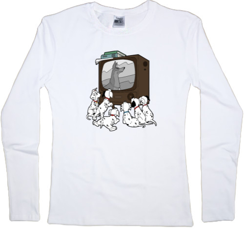 Women's Longsleeve Shirt - 101 Dalmatians - Mfest