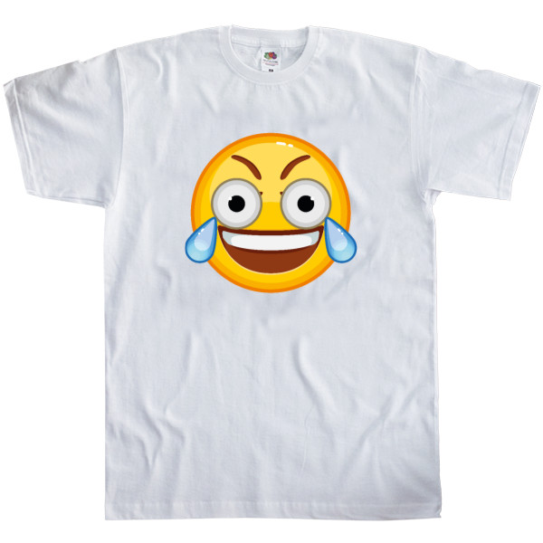 Футболка Классика Детская Fruit of the loom - LOL emoji - Mfest