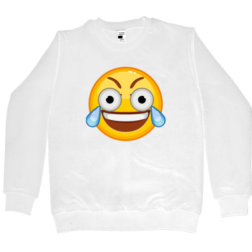 Women's Premium Sweatshirt - lol emoji - Mfest